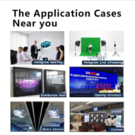 3D Hologram Fan 150/180CM Size LED Advertising Display Machine 3D Hologram Fan 150/180CM Size LED Advertising Display Machine
