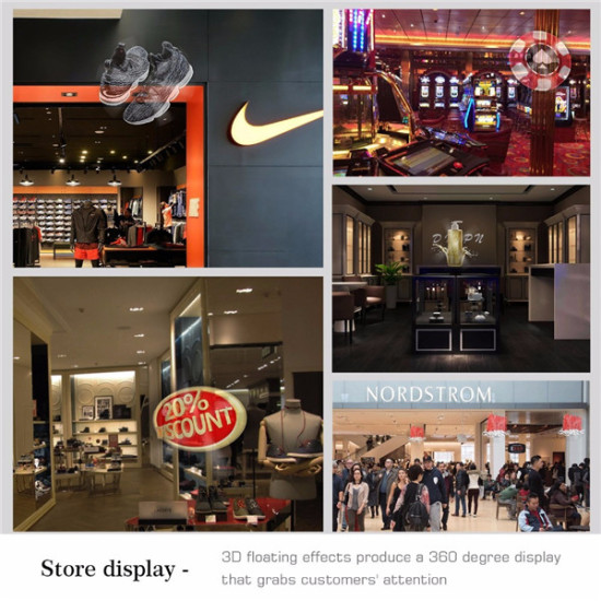 80CM Signage Advertising Display Machine 3D Hologram Fan 80CM Signage Advertising Display Machine 3D Hologram Fan