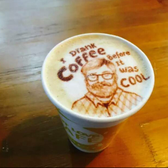 Smart Coffee Printer Machine
