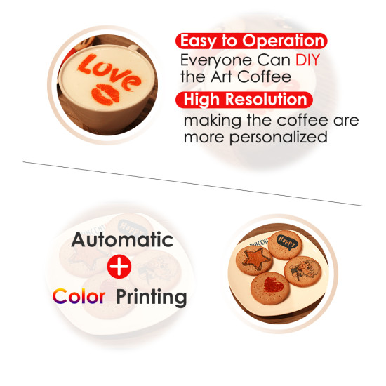 Smart Coffee Printer Machine