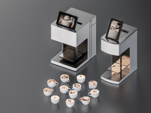 Presents High-technology Coffee Printers To Print Custom Images On Various Beverage To Attract Clients Interesting