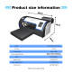 Lancelot Auto-Maintenance M1630 Pro DTF Printer Machine
