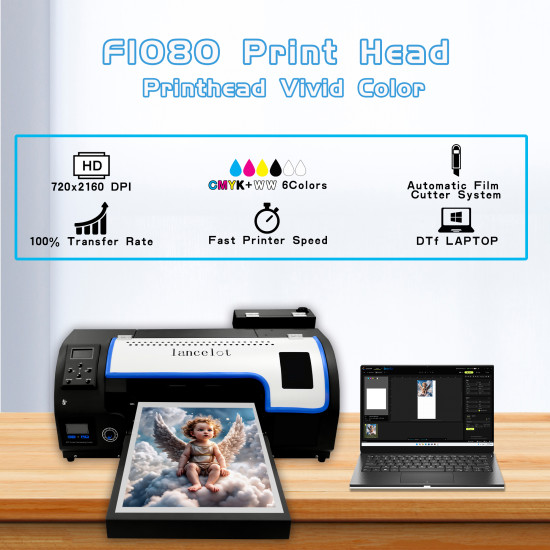 Lancelot Auto-Maintenance M1630 Pro DTF Printer Machine