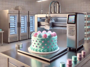 Evaluating the Operational Realities and Throughput of the A3 Edible Food Printer For Printing Cakes Cookies