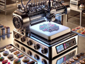 Bridging the Gap Between DIY and Industrial Grade with the A3 Edible Food Printer For Printing Cakes Cookies