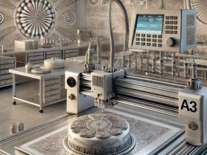 The Gap Between DIY and Industrial-Grade Technology in A3 Edible Food Printers for Cakes and Cookies