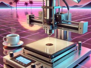 The Gap Between DIY and Industrial-Grade in Color Version Latte Coffee Printer Performance