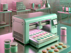 Bridging the Gap Between DIY and Industrial Edible Printing with the A3 Edible Food Printer For Printing Cakes Cookies