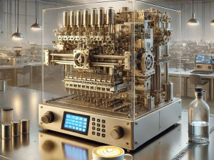 The Gap Between DIY and Industrial-Grade in the Color Version Latte Coffee Printer
