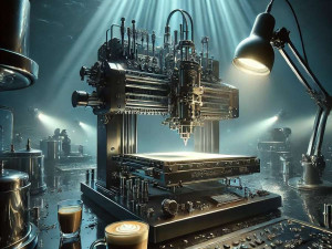 The Gap Between DIY and Industrial Grade in Color Version Latte Coffee Printer