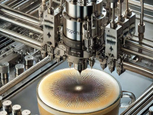 The Gap Between DIY and Industrial-Grade in Color Version Latte Coffee Printer