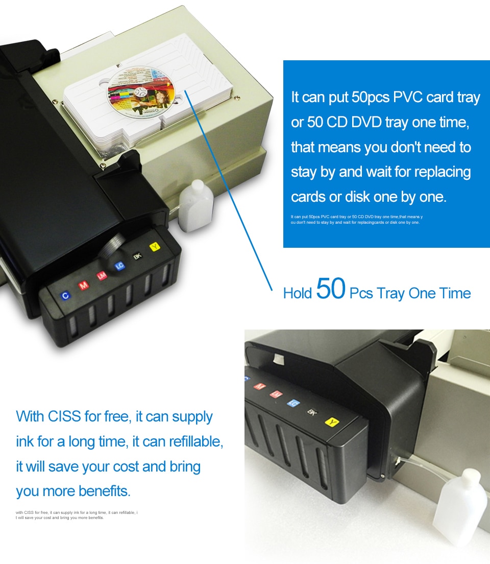 For-EPSON-L800-High-speed-CD-Automatic-Printer-PVC-ID-Card-Printers-Export-Version-with-51pcs-PVC-tray-for-PVC-Card-32787340730